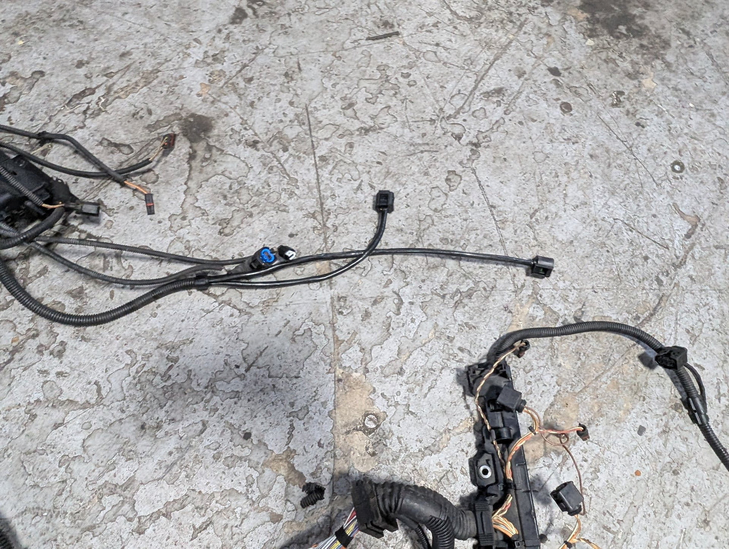 2007-2013 BMW E93 335i N54B30A Engine Motor Wiring Wire Harness 7543924