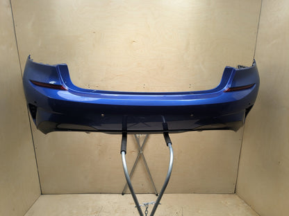 19-22 OEM BMW G20 330 M340 M SPORT Rear Bumper Cover Blue C31