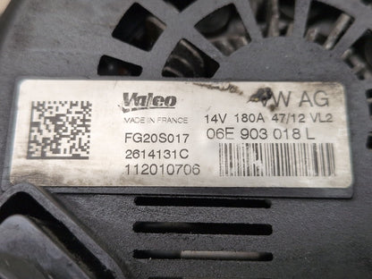 2008 - 2017 Audi S5 8T Engine Motor Generator Alternator 06E903018L