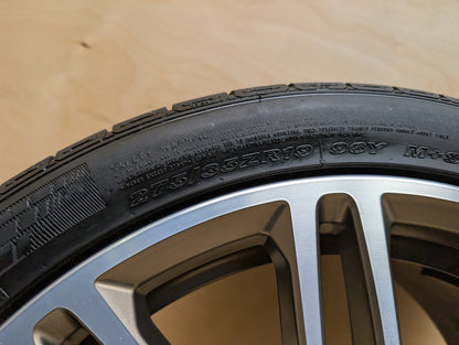 OEM BMW BMW G30 530 540 M550 Rear Wheel Rim Style 664M Silver R19x9" ET44