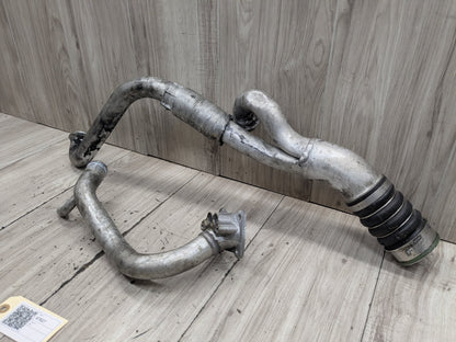 2007-2013 BMW E92 335i N54B30A Engine Motor Turbo Charger Tube Pipe SET 7556551