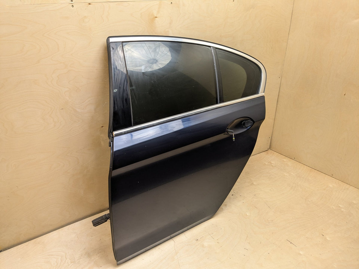 17-23 OEM BMW F90 G30 530 540 M550 M5 Rear Left Driver Door Shell Panel Blue A89