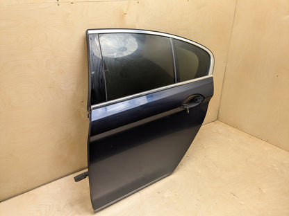 17-23 OEM BMW F90 G30 530 540 M550 M5 Rear Left Driver Door Shell Panel Blue A89