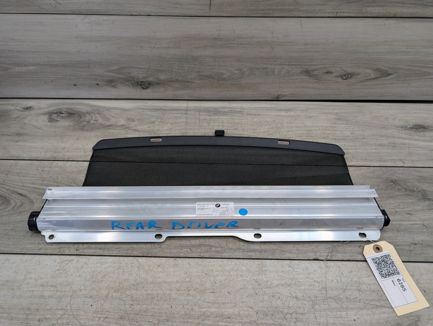 OEM BMW F90 G30 530 540 M550 M5 Rear Left Driver Window Roller Sun Shade Blind