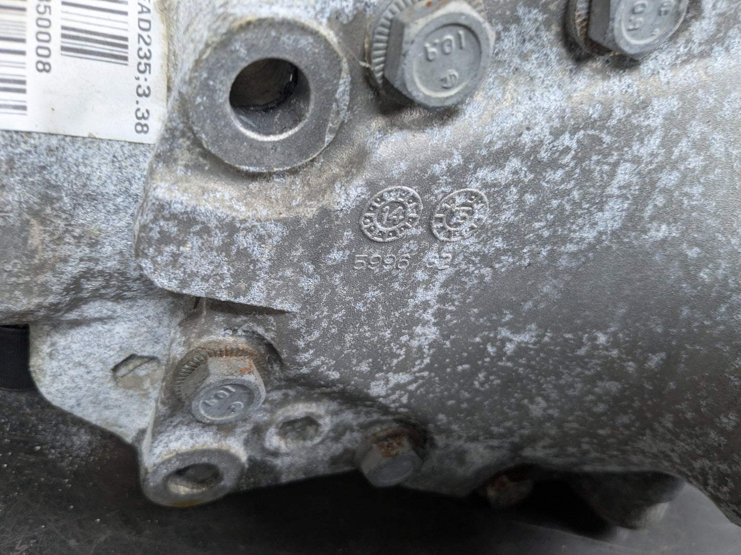OEM BMW F25 F26 X3 X4 F30 320 328 Front Differential Axle Carrier Ratio 3.38