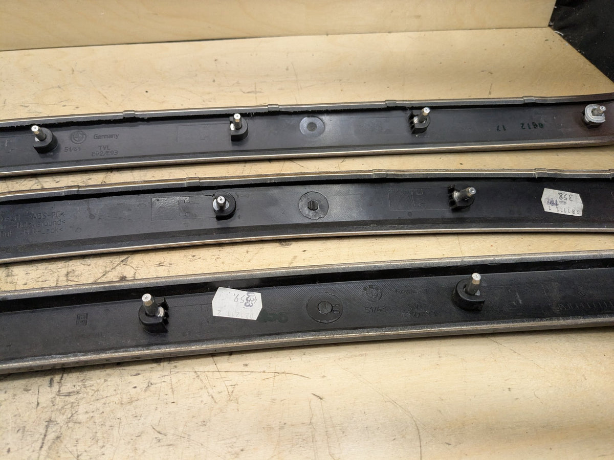 2007-2013 BMW 328i E92 Center Console Trim SET 6958236