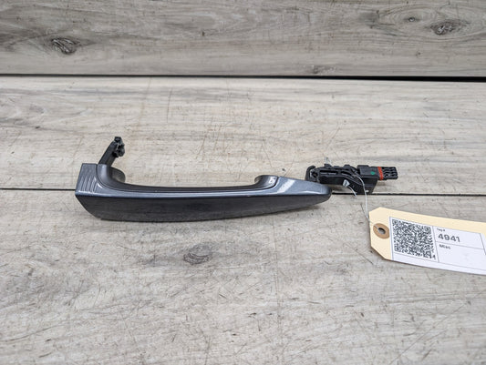 12-18 OEM BMW F30 F32 F80 Front Right Passenger Door Handle COMFORT ACCESS Gray