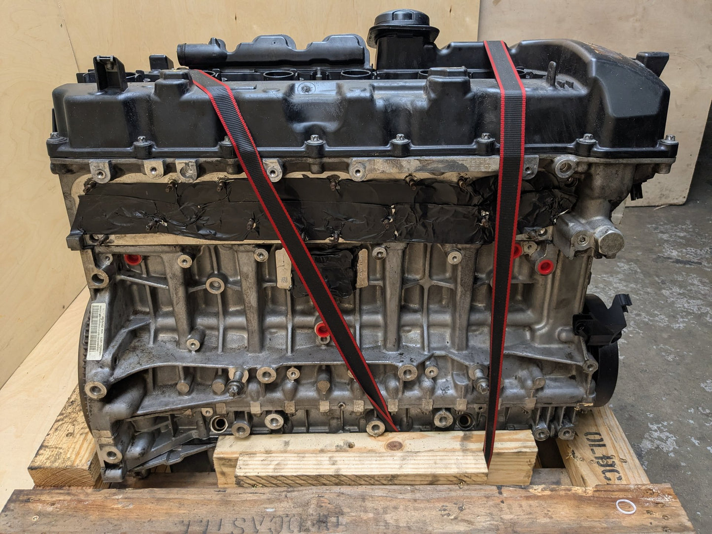 Video! 07-09 OEM BMW E88 E92 E93 E90 Long Block 8 Bolt N54 RWD ENGINE MOTOR 163k