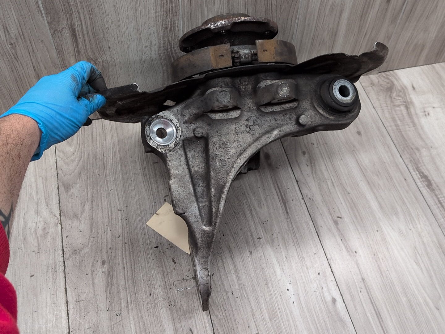 OEM BMW F85 F86 F15 F16 X5 X6 REAR Right Passenger Spindle Hub Carrier Knuckle