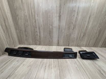 08-10 BMW 535i E60 Dashboard Dash Board Panel Interior Trims PAIR 6910732 Wood