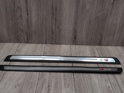 2013 - 2017 Audi S5 8T Front Left Right Scuff Plate Door Sill SET 8T0853373 CTUB