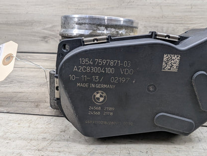 2014 BMW F10 535i Engine Motor Throttle Body 7597871