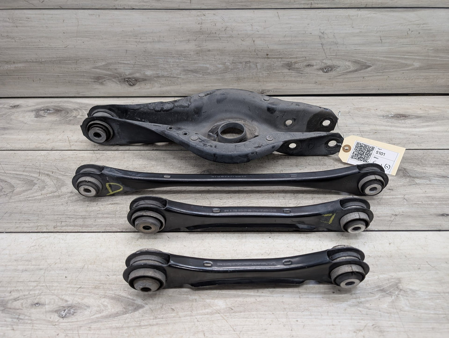 2014 - 2019 BMW 340 F34 Rear Left Driver Control Arms SET 6792533 B58B30M0