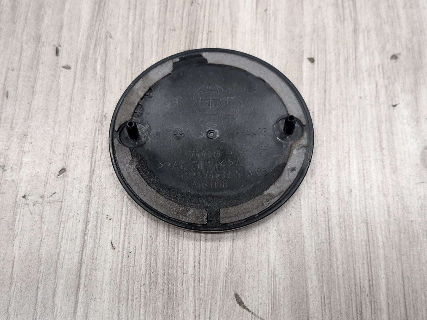 Genuine OEM BMW F39 F90 G20 G30 G80 M3 Bumper Hood Trunk Rear Round Emblem 74mm