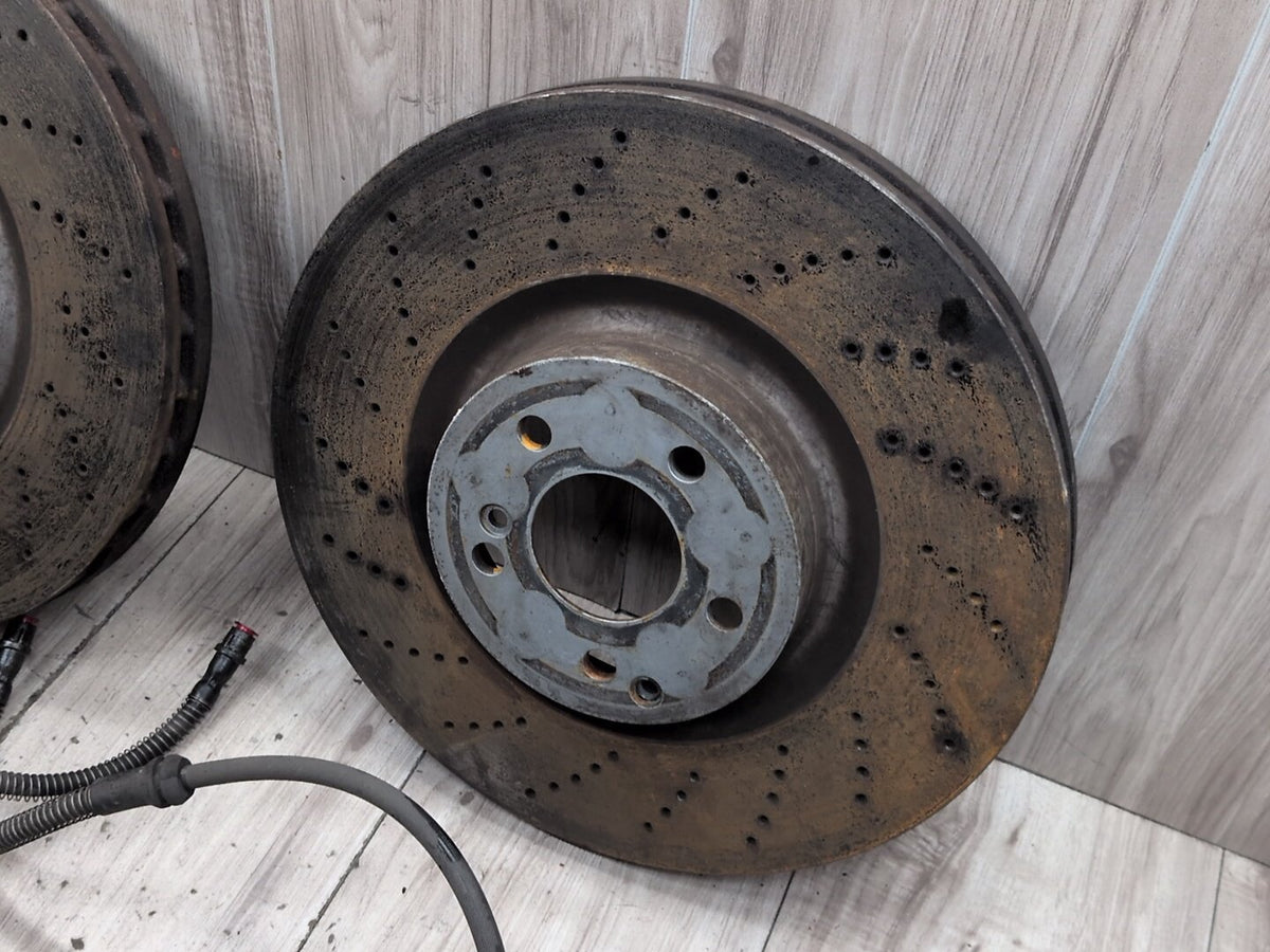10-16 Mercedes-Benz E550 W212 4Matic Front Left Right Brake Calipers Brembo SET