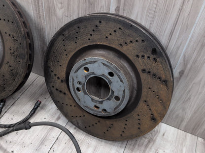 10-16 Mercedes-Benz E550 W212 4Matic Front Left Right Brake Calipers Brembo SET