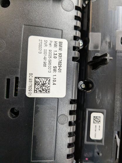 OEM BMW F01 F02 F10 528 M5 Climate AC Heater Control Panel