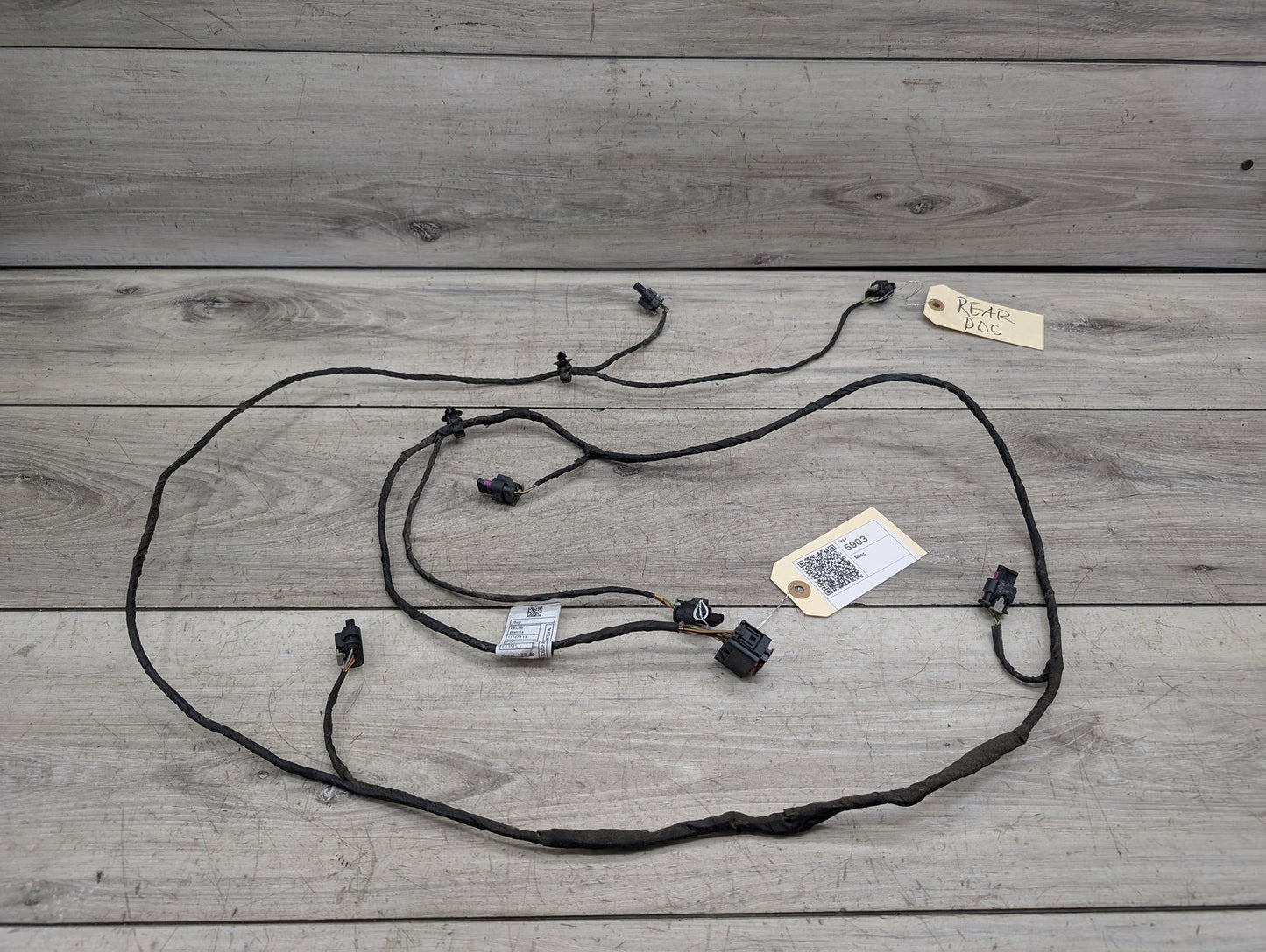 2016-2022 BMW 750Li G12 Rear Bumper PDC Parking Sensor Wiring Wire Harness 6802843