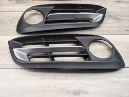 2011 - 2016 BMW 528i F10 Front Left Right Center Bumper Cover Grilles SET 7331724 N20B20O0