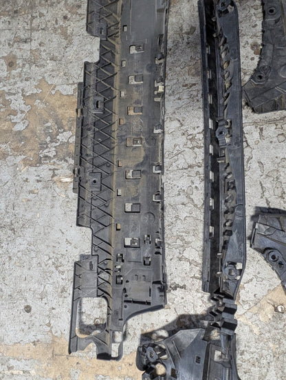 2017-2023 BMW 530i G30 Rear Left Right Center Bumper Support Brackets SET 7387296