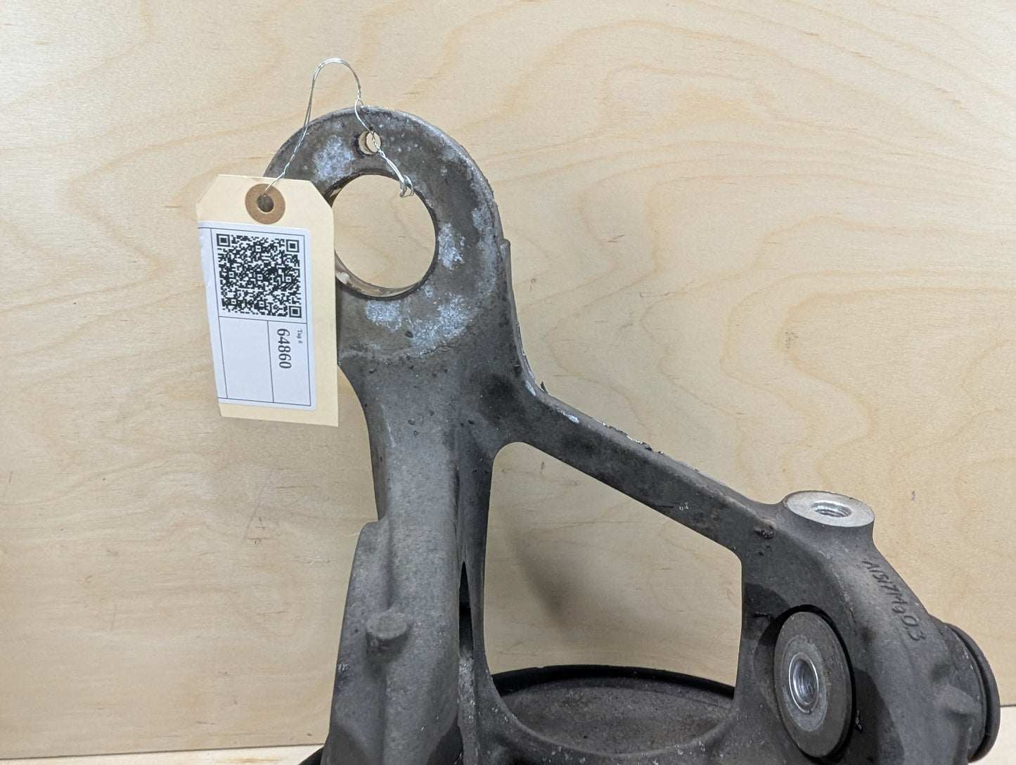 2011-2017 Audi RS5 8T Rear Left Driver Spindle Knuckle w/ Bearing 8K0505431AS OEM