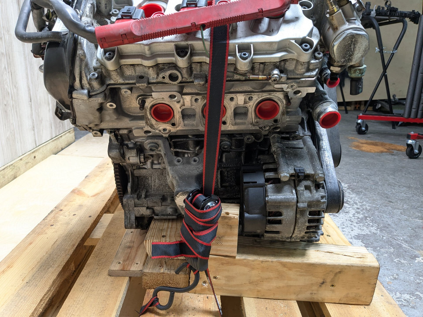 13-17 AUDI S4 S5 SQ5 A6 A7 3.0L CTUB Supercharged Motor Engine Assembly OEM TESTED 148k