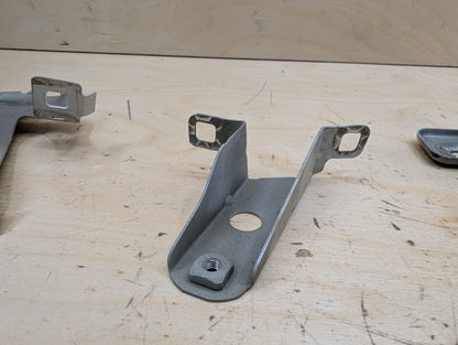 12-20 OEM BMW F30 F32 F33 F36 Front Left Driver Fender Wing Holder Bracket SET