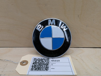 OEM BMW G01 G05 G30 G45 G60 G90 X3 X5 Hood Trunk Emblem Badge Symbol Logo 82mm