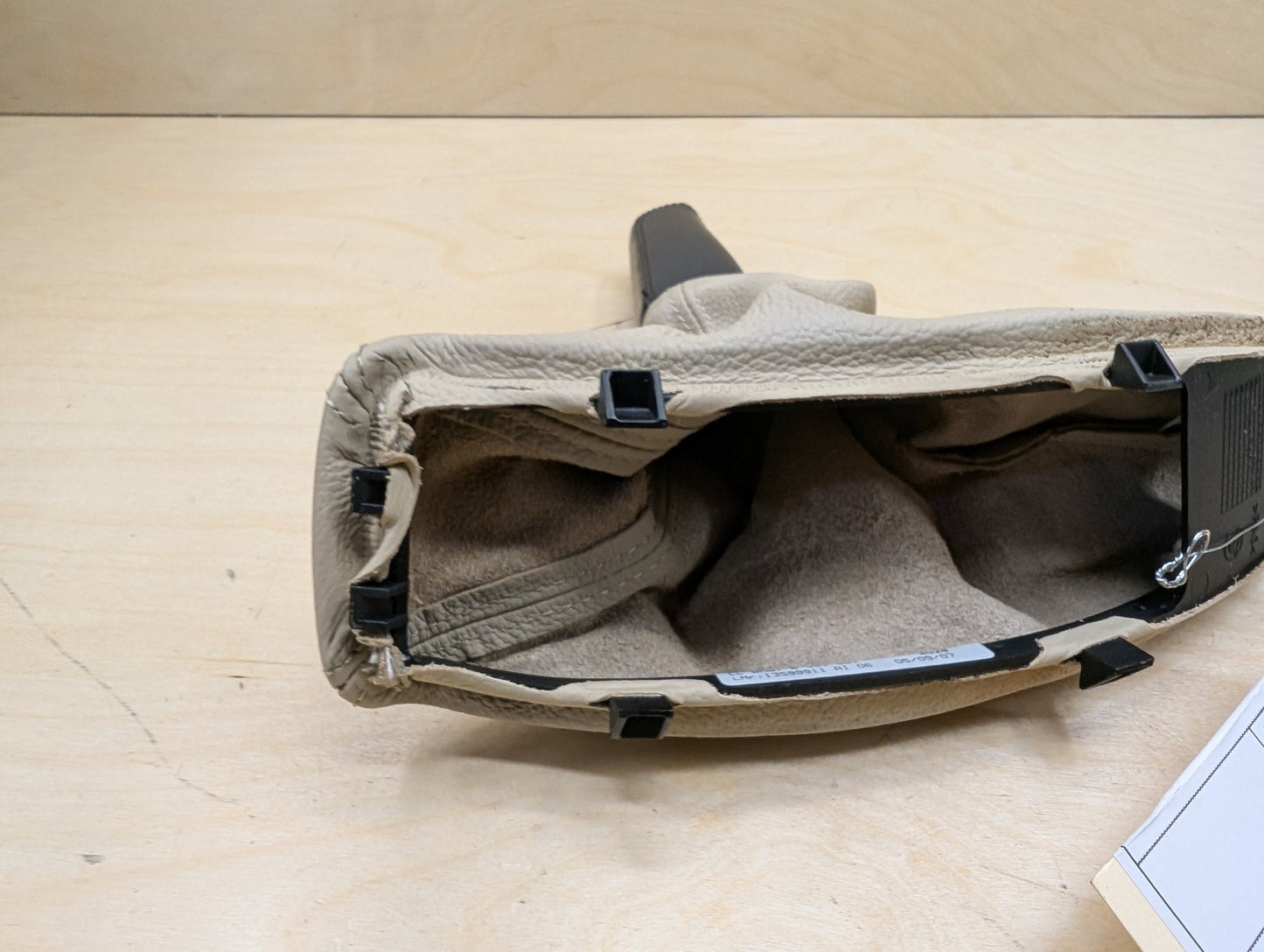 2007-2013 BMW 335i E93 Emergency Handle Brake Cover w/ Boot 6951561