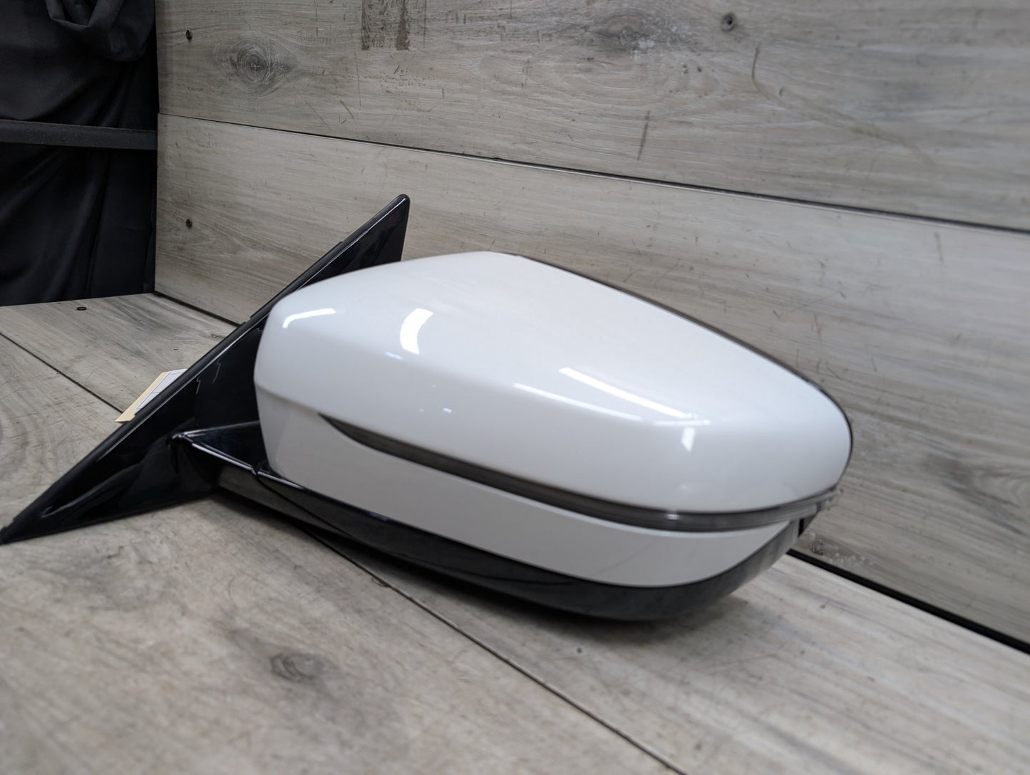 OEM BMW G30 530 540 M550 Left Driver Side Mirror Blind Spot SHADOW GLOSS