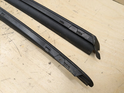 2012-2018 Audi A6 C7 Windshield Drip Trim Molding SET 4G0854326B OEM