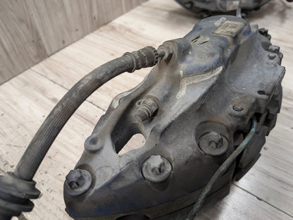 OEM BMW G30 530 540 M550 Front Rear Left Right Brake Calipers Brembo SET Blue