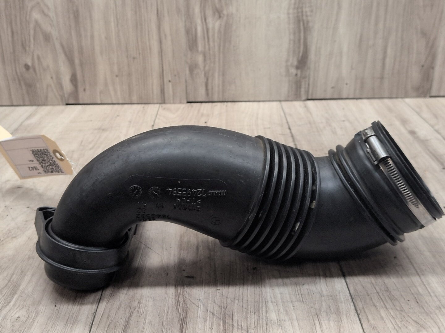 2014 - 2018 BMW X5 F85 Engine Motor Air Duct Tube Hose 7848382 S63B44T2
