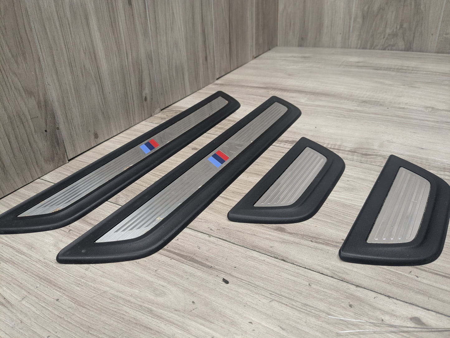 2011 - 2017 BMW X3 F25 Front Rear Left Right Scuff Plate Door Sill SET 8050461 N20B20O0