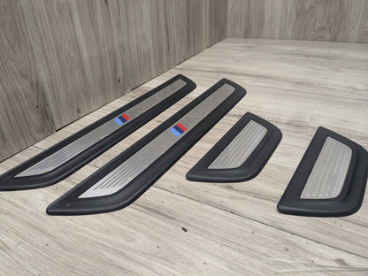 2011 - 2017 BMW X3 F25 Front Rear Left Right Scuff Plate Door Sill SET 8050461 N20B20O0