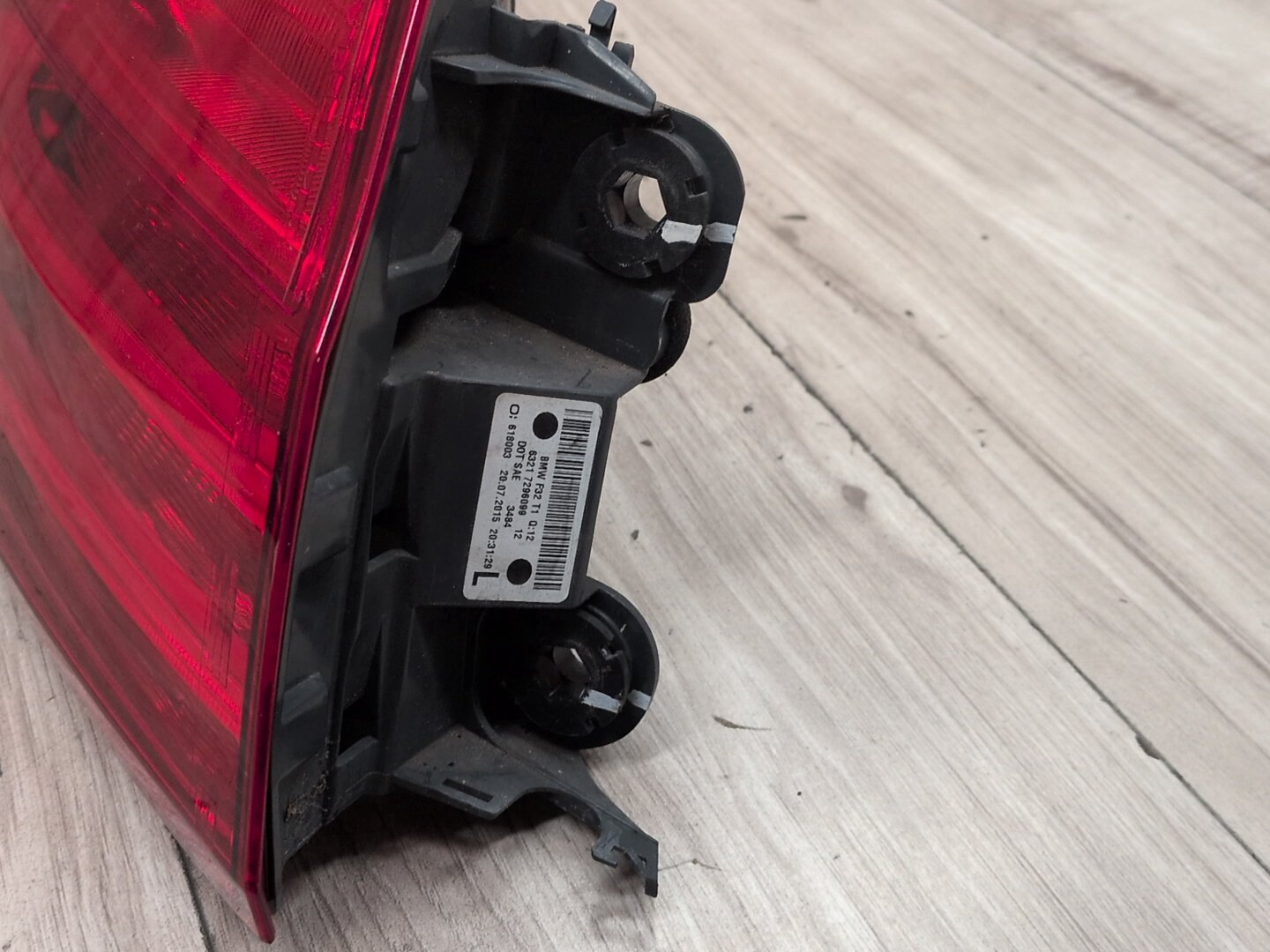 14-17 OEM BMW F32 F33 F36 F82 F83 M4 Rear Left Driver Side Outer Tail Light Lamp