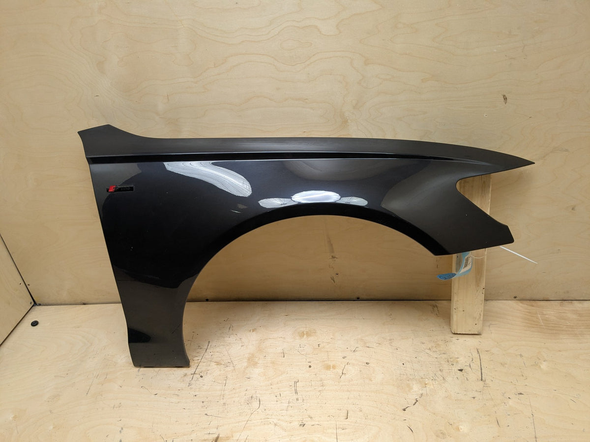 2012-2018 Audi A6 C7 Front Right Passenger Fender Panel Black 4N/X7U