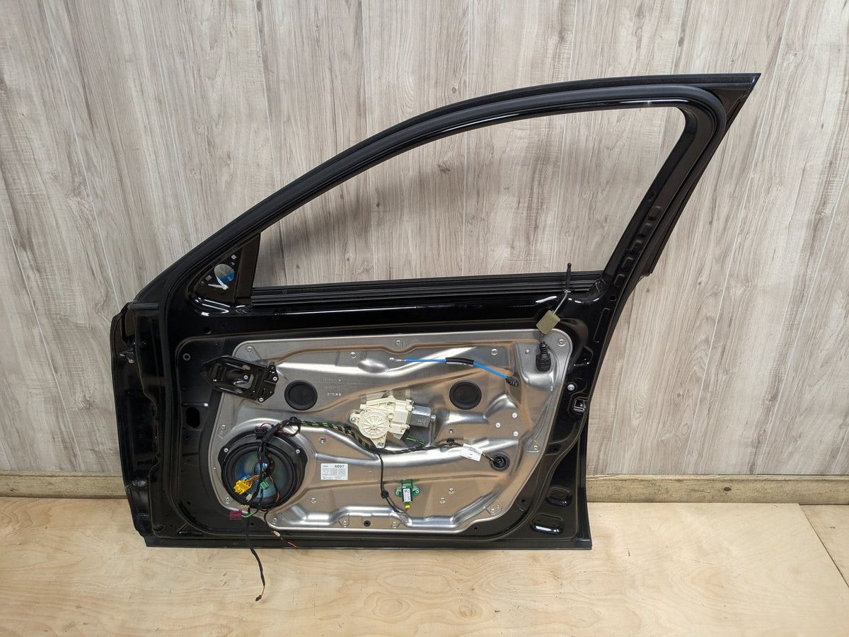 10-16 Mercedes-Benz Sedan W212 Front Right Passenger Door Shell Panel Black 040