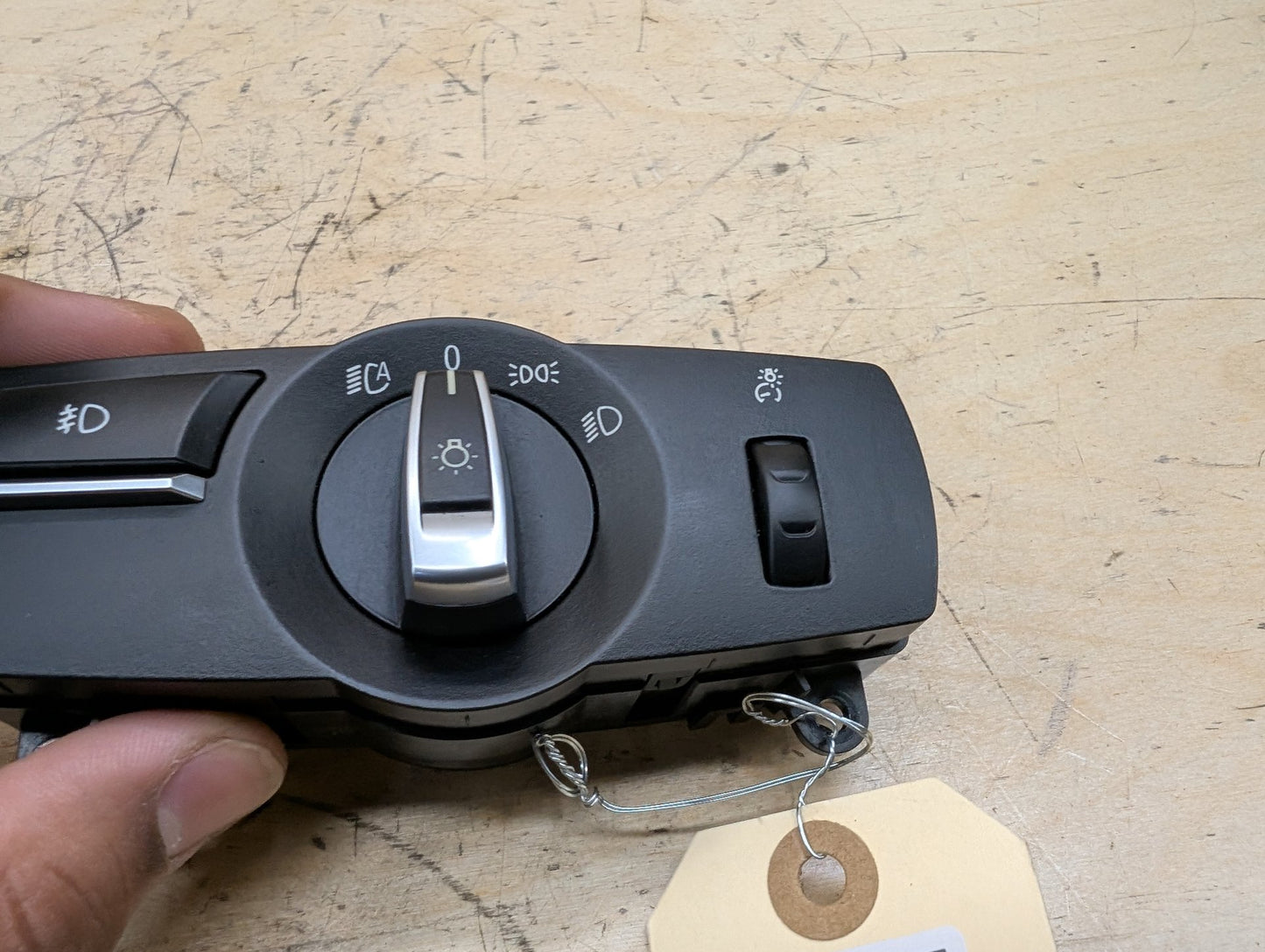 10-18 OEM BMW F13 F10 F06 F25 Headlight Switch Control Panel Light Module BLACK