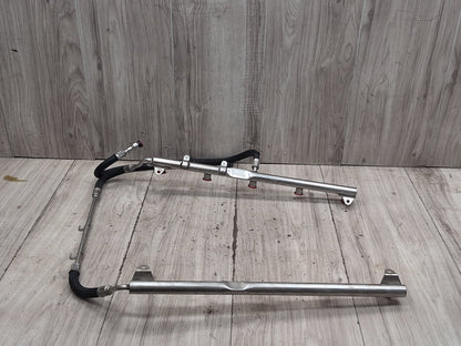 2004-2010 BMW E64 M6 S85B50A Engine Motor Fuel Injector Rail Line SET 7834120