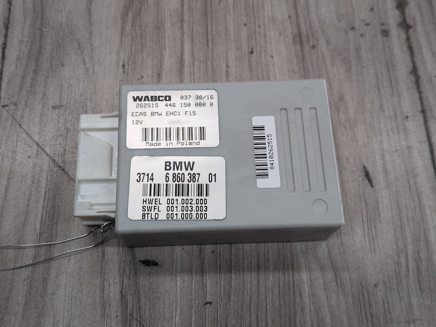 14-19 OEM BMW F15 F16 F85 F86 X5 X6 Air Suspension Control Module Unit