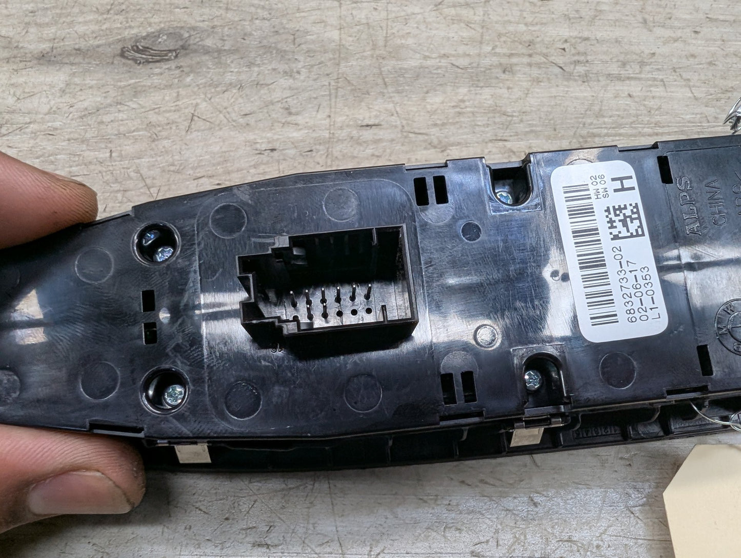 OEM BMW F90 M5 G30 530 540 M550 Front Driver Main Master Power Window Switch