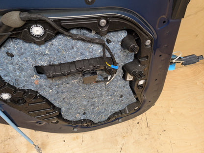 2019-2026 BMW X5 G05 Rear Left Driver Door Shell Panel Blue C1M