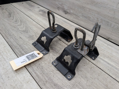 2007 - 2013 BMW X5 E70 Hood Bonnet Safety Lock Latches SET 7164802 N62B48B