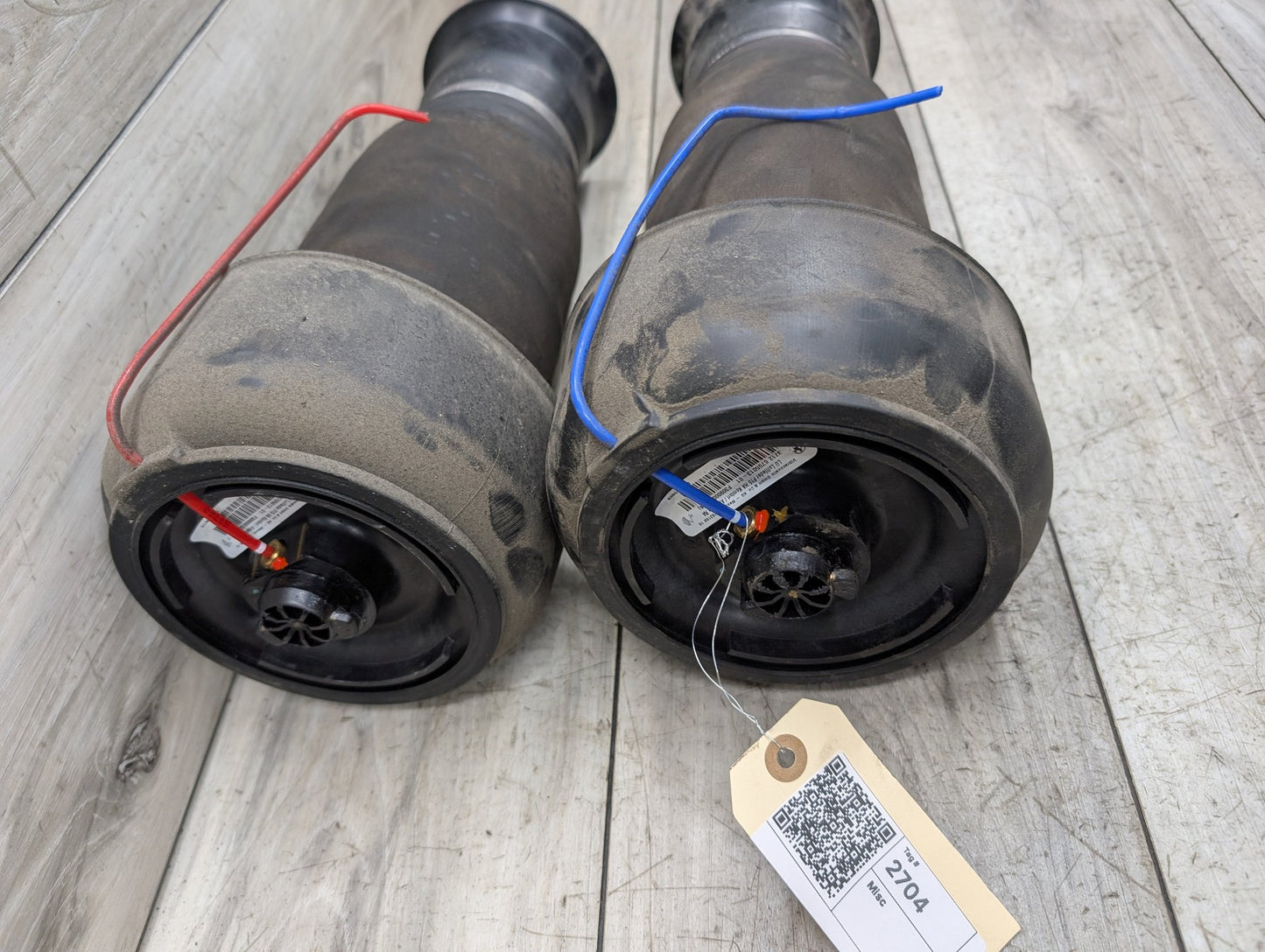 2014 - 2018 BMW X5 F15 Rear Left Right Air Suspension Pneumatic Air Bag Springs SET 6795013 N63B44O1