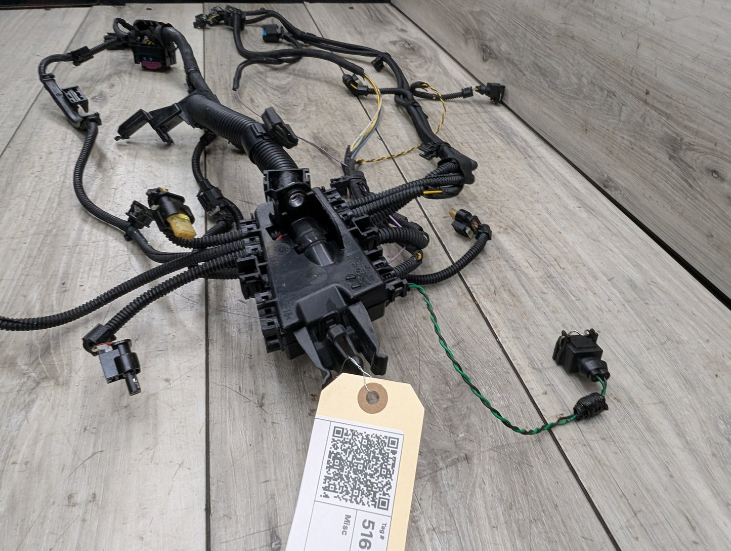 16-19 OEM BMW G30 G12 540 740 Engine B58 Wiring Wire Harness Plug Module 1