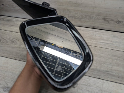 17-23 OEM BMW G30 530 540 M550 Left Driver Side Mirror Blind Spot SHADOW GLOSS