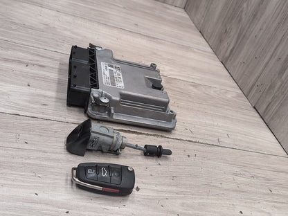 2015-2018 Audi Q3 8U - Engine Motor ECU DME Computer w/ Cas & Key SET PN: 8U0907115L