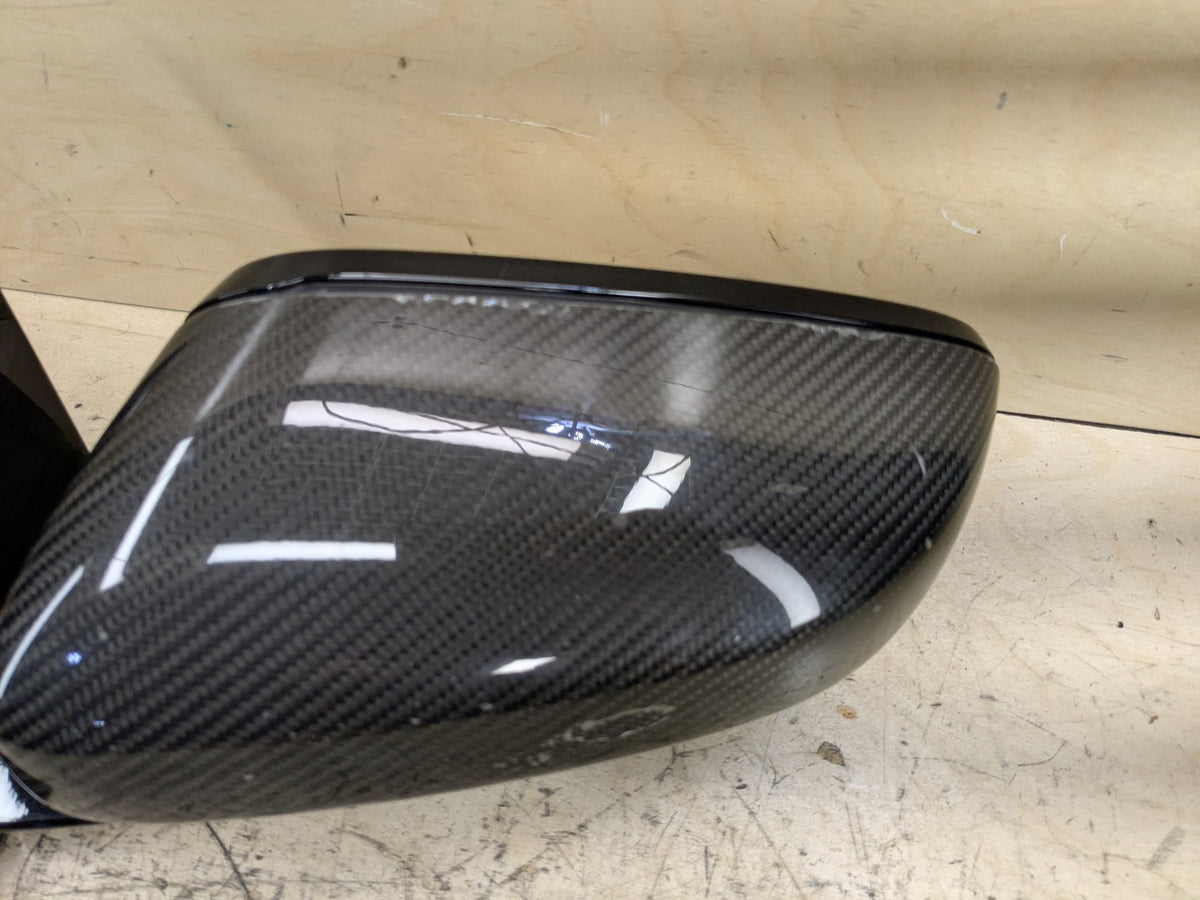 17-23 OEM BMW G30 530 540 M550 Left Driver Side Mirror Blind Spot Camera 7485259