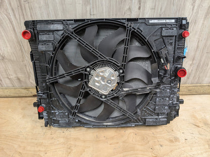 19-26 BMW M440 M340i G20 Radiator Cooling Condenser Fan 850w Shroud Assembly SET